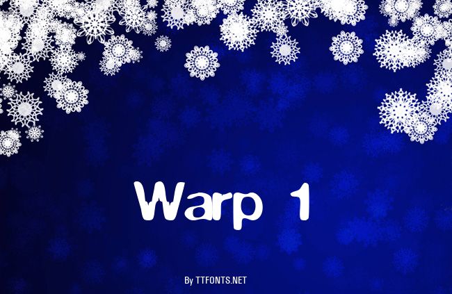 Warp 1 example